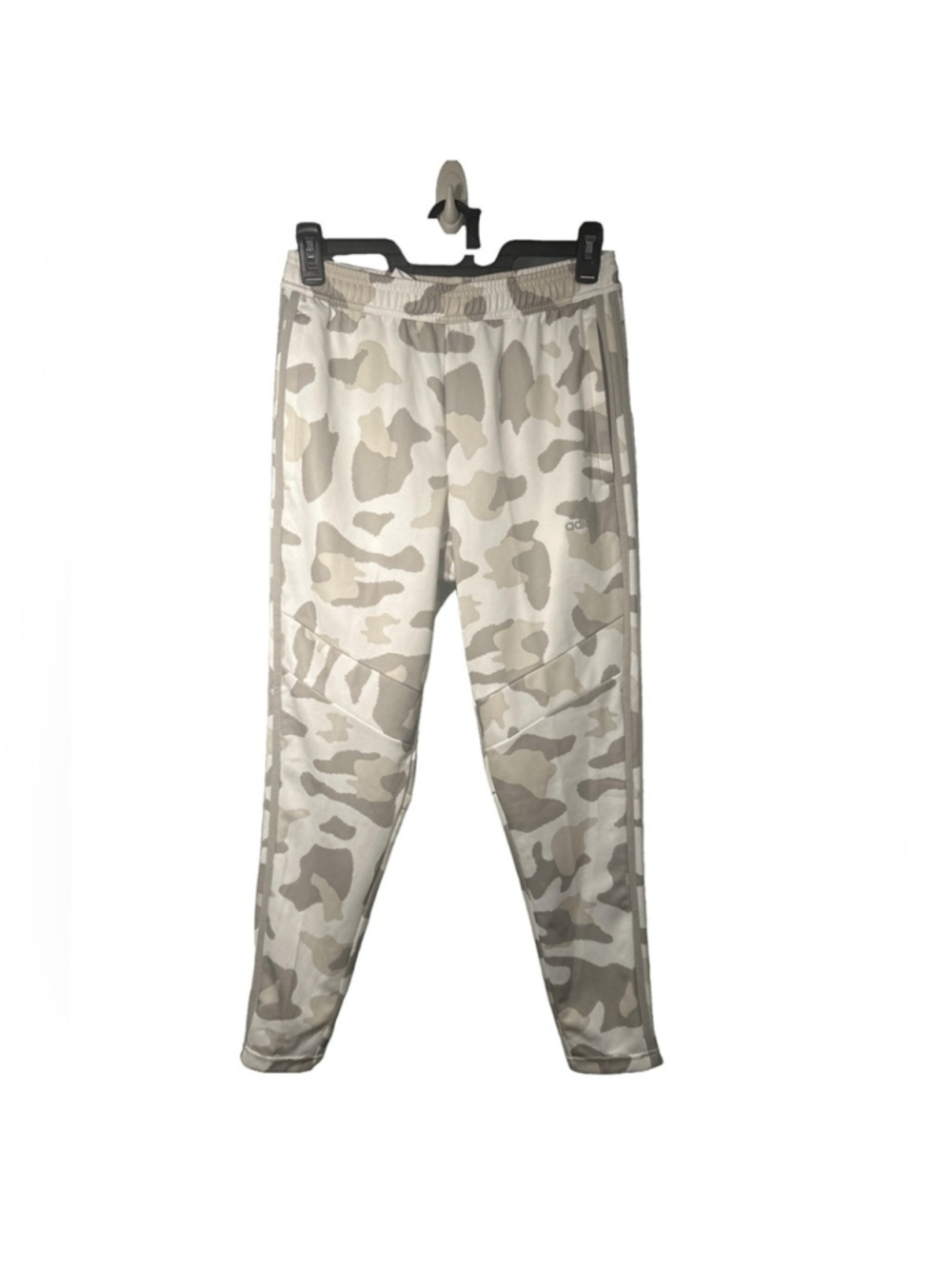 adidas Men's Beige White Camo Joggers